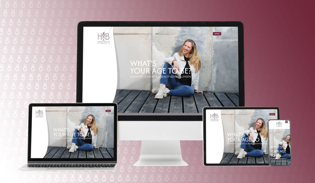 Corporate Design Entwicklung für H2B Aesthetic Concepts